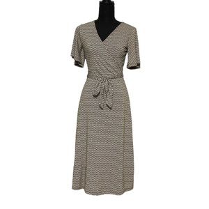 H&M Pattern Midi Dress XS